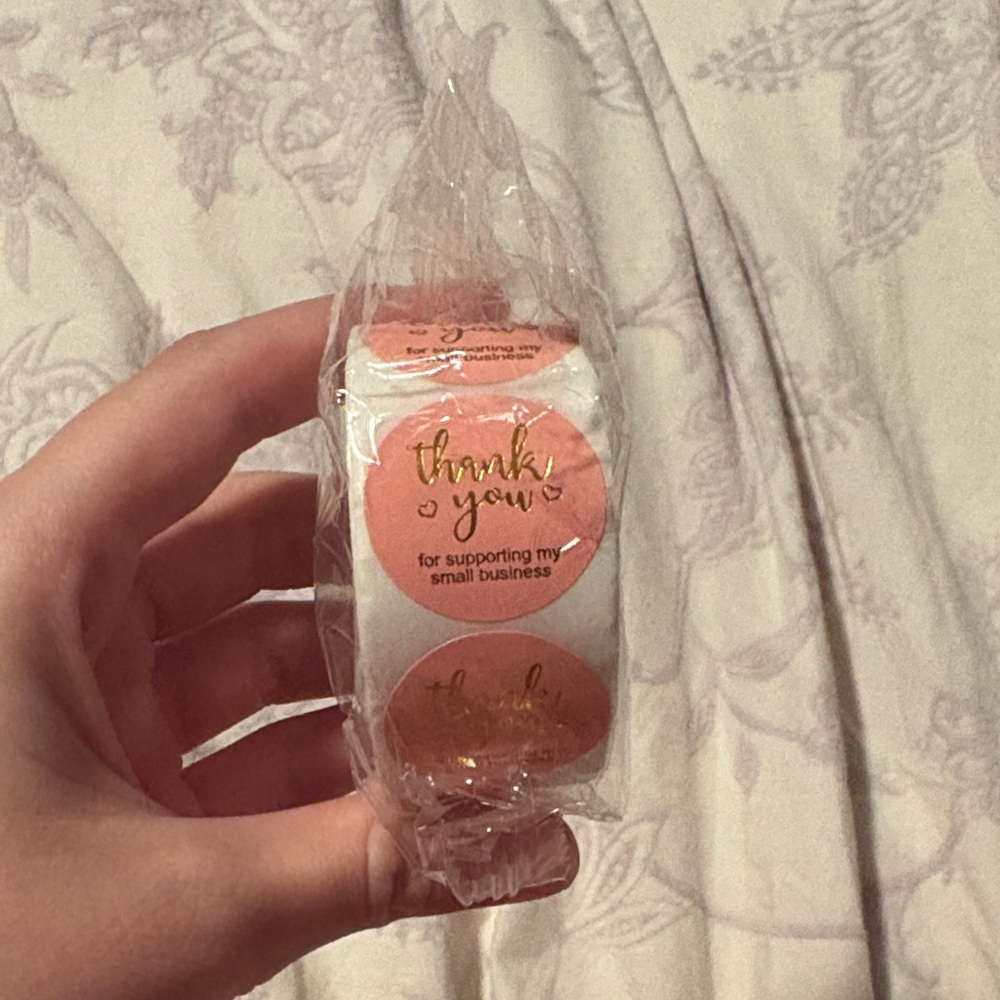 Thank You Stickers Roll